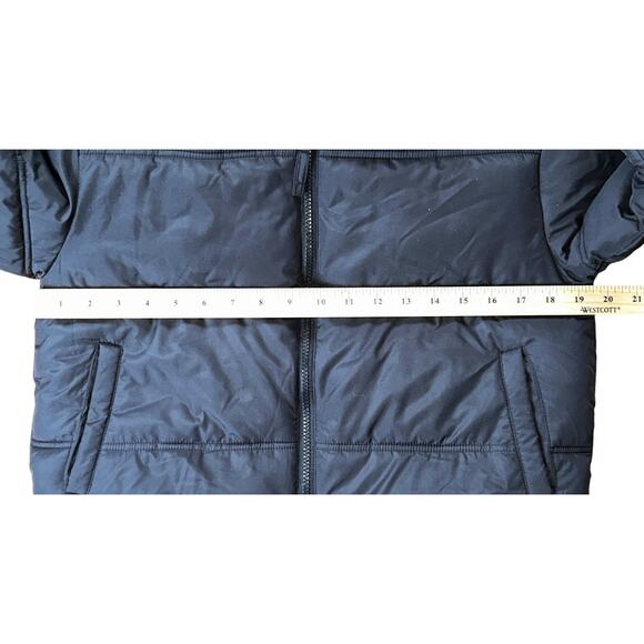 LCKR Foot Locker Black Puffer Jacket Boy's Medium - Picture 3 of 7